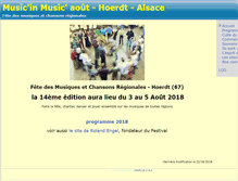 Tablet Screenshot of music.tradfrance.com